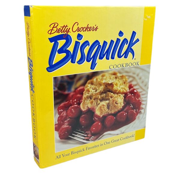 Y2K Betty Crocker First Edition Vintage Bisquick Spiral Hardcover Cookbook - Picture 12 of 12
